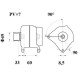 Mahle MG 1074 Alternatör 14V 150A (Letrika IA9510 / 11.209.665) – Çok Fonksiyonlu Regülatörlü