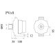 Mahle MG 1178 Alternatör 28V 150A (Letrika IA9560 / 11.209.773) – PV8 Ø93 mm Kasnak, Çok Fonksiyonlu Regülatör