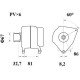 Mahle MG 15 Alternatör 14V 100A (Letrika IA1018 / 11.203.042) – Toz Korumalı