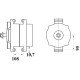 Mahle MG 163 Alternatör 28V 190A (Letrika IA1648 / 11.204.675) – Toz Korumalı