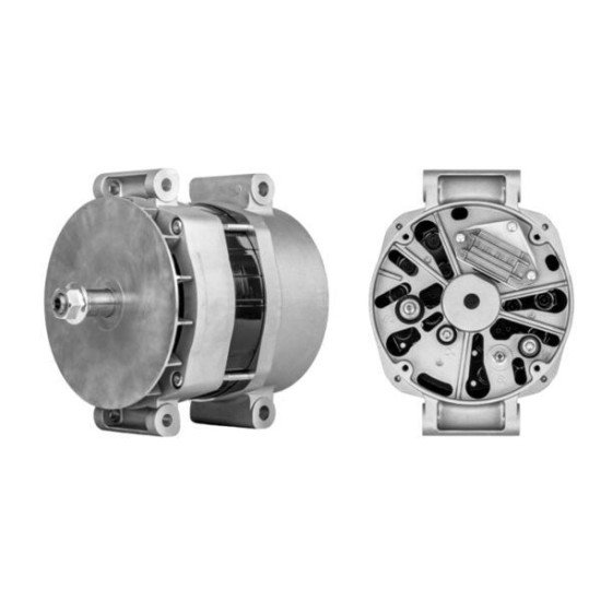 Mahle MG 163 Alternatör 28V 190A (Letrika IA1648 / 11.204.675) – Toz Korumalı