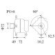 Mahle MG 952 Alternatör 28V 100A (Letrika IA9492 / 11.209.640) – PV8 Ø72 mm Kasnak, Multifonksiyon Regülatör
