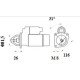 Mahle MS 1086 Marş Motoru 12V 2,3 kW 9 Diş (Letrika IS9544 / 11.139.246)
