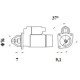 Mahle MS 1087 Marş Motoru 12V 1,4 kW 10 Diş (Letrika IS9545 / 11.139.247)