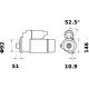 Mahle MS 203 Marş Motoru 24V 6,5 kW 11 Diş (Letrika IS1181 / 11.132.238)