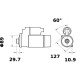 Mahle MS 645 Marş Motoru 12V 3,2 kW 9 Diş (Letrika IS1343 / 11.132.121 / AZE4667)