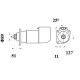 Mahle MS 713 Marş Motoru 24V 5,4 kW 9 Diş (Letrika IS9099 / 11.139.526)