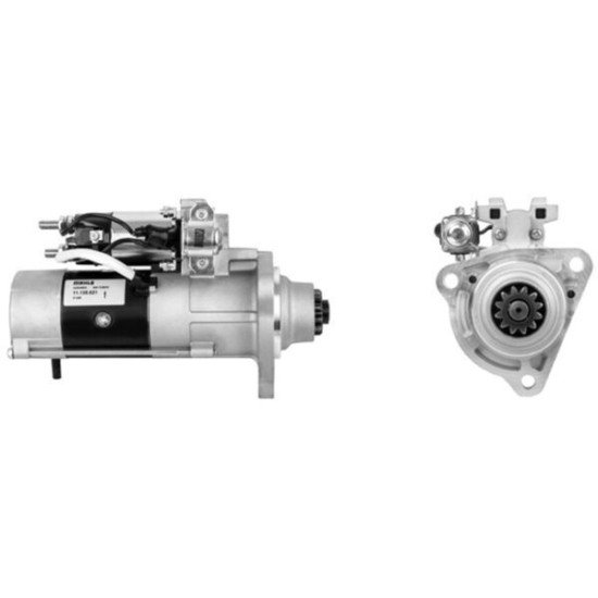 Mahle MS 761 Marş Motoru 24V 5,5 kW 12 Diş (IS9473 / 11139621) – Redüksiyon Dişli Kutulu, Saat Yönünde Dönüş