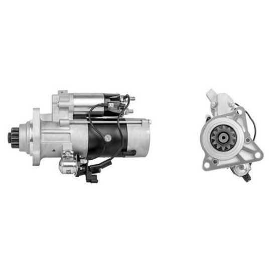 Mahle MS 891 Marş Motoru 24V 5,5 kW 12 Diş (IS9486 / AZF4897) – Redüksiyonlu, Saat Yönünde Dönüş