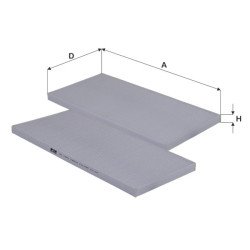 Fil Filter HC 7001 Kabin Hava Filtresi | FIAT Referanslı