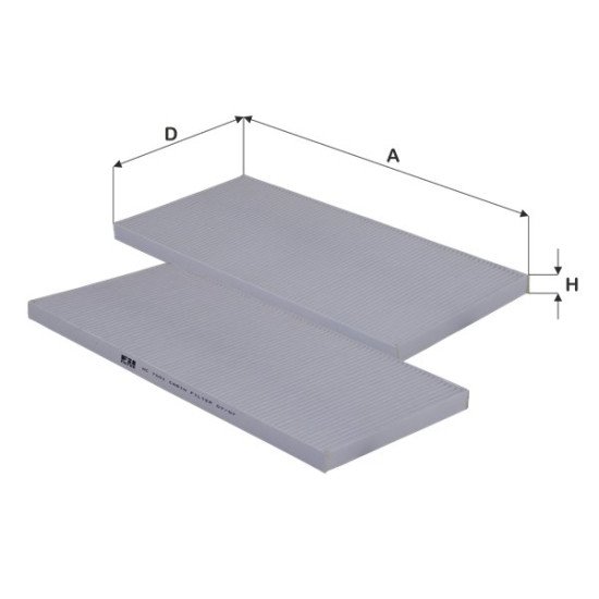 Fil Filter HC 7001 Kabin Hava Filtresi | FIAT Referanslı