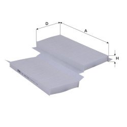 Fil Filter HC 7002 Kabin Hava Filtresi | FORD / FORD OTOSAN Referanslı