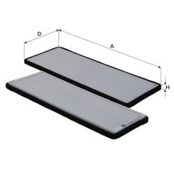 Fil Filter HC 7004 Kabin Hava Filtresi | GENERAL MOTORS / OPEL Referanslı