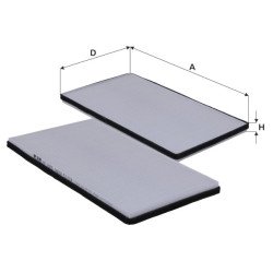 Fil Filter HC 7005 Kabin Hava Filtresi | OPEL / GENERAL MOTORS Referanslı