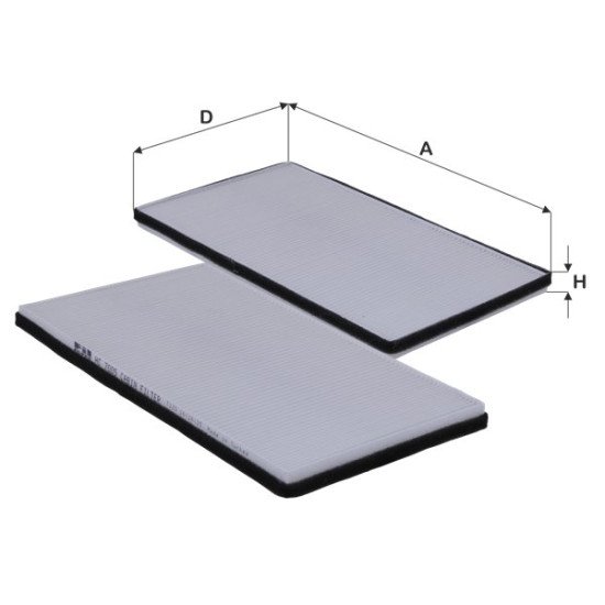 Fil Filter HC 7005 Kabin Hava Filtresi | OPEL / GENERAL MOTORS Referanslı