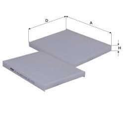 Fil Filter HC 7010 Kabin Hava Filtresi | VAG Referanslı