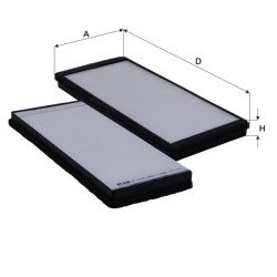 Fil Filter HC 7018 Kabin Hava Filtresi | MERCEDES-BENZ / CHRYSLER Referanslı