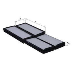 Fil Filter HC 7028-2 Kabin Hava Filtresi | MERCEDES-BENZ Referanslı
