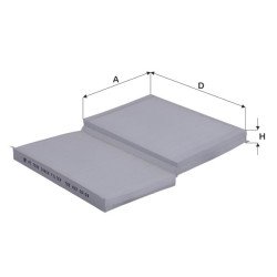 Fil Filter HC 7030 Kabin Hava Filtresi | VAG / VW GROUP (AUDI/SEAT/SKODA/VW) Referanslı