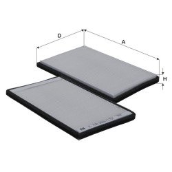 Fil Filter HC 7038 Kabin Hava Filtresi | RENAULT / HATTAT Referanslı