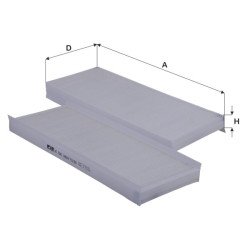 Fil Filter HC 7041 Kabin Hava Filtresi | VAG / LIEBHERR Referanslı