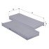 Fil Filter HC 7041 Kabin Hava Filtresi | VAG / LIEBHERR Referanslı