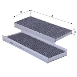 Fil Filter HCK 7041 Kabin Hava Filtresi | VAG Referanslı