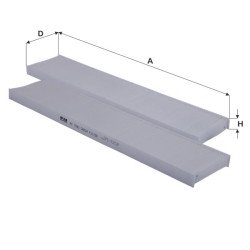 Fil Filter HC 7043 Kabin Hava Filtresi | VAG / FORD Referanslı