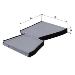 Fil Filter HC 7048 Kabin Hava Filtresi | DAEWOO Referanslı