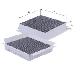 Fil Filter HCK 7057 Kabin Hava Filtresi | MERCEDES-BENZ Referanslı