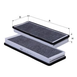 Fil Filter HCK 7064 Kabin Hava Filtresi | MERCEDES-BENZ / RENAULT TRUCKS (OKELIA) Referanslı