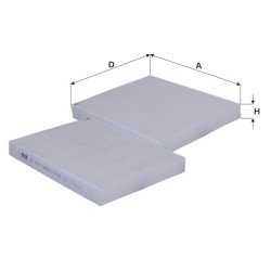 Fil Filter HC 7071 Kabin Hava Filtresi | VAG Referanslı