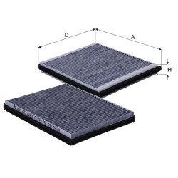Fil Filter HCK 7072 Kabin Hava Filtresi | CITROËN Referanslı