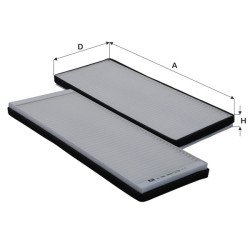 Fil Filter HC 7084 Kabin Hava Filtresi | DAF / RENAULT TRUCKS (OKELIA) Referanslı