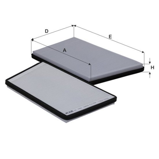 Fil Filter HC 7091 Kabin Hava Filtresi | MERCEDES-BENZ Referanslı