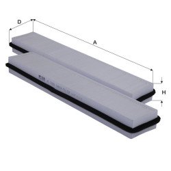 Fil Filter HC 7093 Kabin Hava Filtresi | CASE IH / SPERRY NEW HOLLAND Referanslı