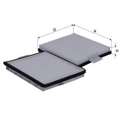Fil Filter HC 7096 Kabin Hava Filtresi | ROVER Referanslı Fil Filter HC 7096 Kabin Hava Filtresi | ROVER Referanslı