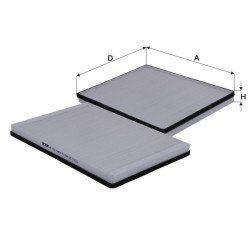 Fil Filter HC 7131 Kabin Hava Filtresi | DAF / RENAULT TRUCKS (OKELIA) Referanslı