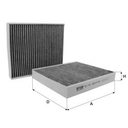 Fil Filter HCK 7180 Kabin Hava Filtresi | FORD Referanslı