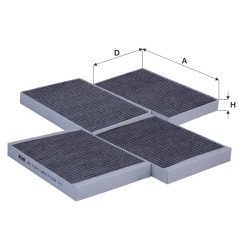 Fil Filter HCK 7193-2 Kabin Hava Filtresi | MERCEDES-BENZ Referanslı