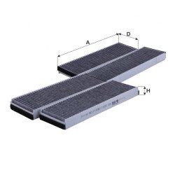Fil Filter HCK 7204-2 Kabin Hava Filtresi | VAG Referanslı