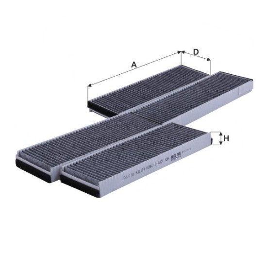 Fil Filter HCK 7204-2 Kabin Hava Filtresi | VAG Referanslı Fil Filter HCK 7204-2 Kabin Hava Filtresi | VAG Referanslı