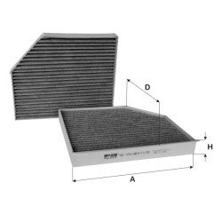 Fil Filter HCK 7218 Kabin Hava Filtresi | VAG Referanslı