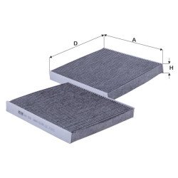Fil Filter HCK 7220 Kabin Hava Filtresi | VAG / MAN Referanslı