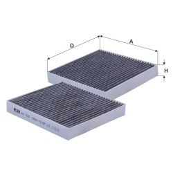 Fil Filter HCK 7225 Kabin Hava Filtresi | MITSUBISHI / TEMSA Referanslı