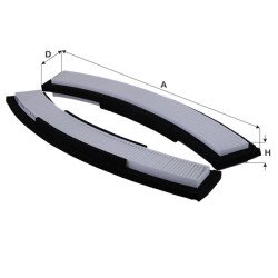 Fil Filter HC 7234 Kabin Hava Filtresi | CNH / TURK TRAKTOR Referanslı