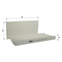 Fil Filter HC 7251 Kabin Hava Filtresi | MERCEDES-BENZ Referanslı