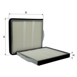 Fil Filter HC 7253 Kabin Hava Filtresi | CASE / CNH Referanslı