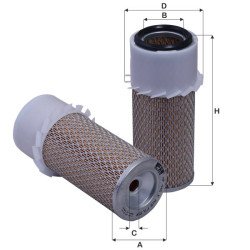 Fil Filter HP 446 K Hava Filtresi | CASE IH / CLARK Referanslı