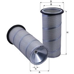 Fil Filter HP 464 Hava Filtresi | KOMATSU / CUMMINS Referanslı